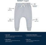 Gerber Baby Boys' Toddler 3-Pack Jogger Pants - Image 6